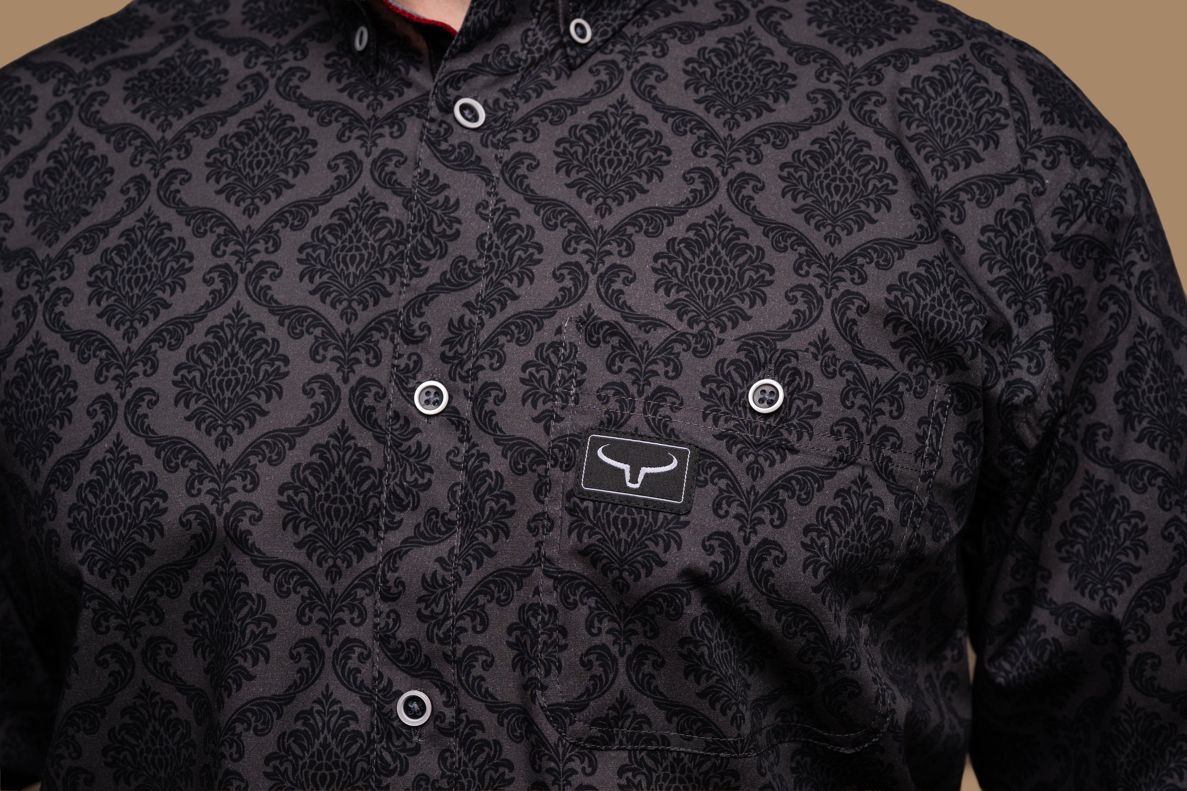 Ranch Brand | Chemise Homme | Damascus Noir