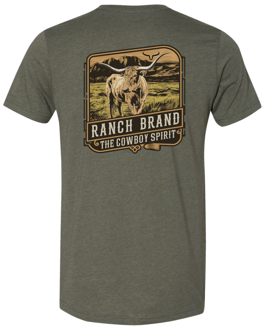 Ranch Brand | T-Shirt Homme Stockyard | Army