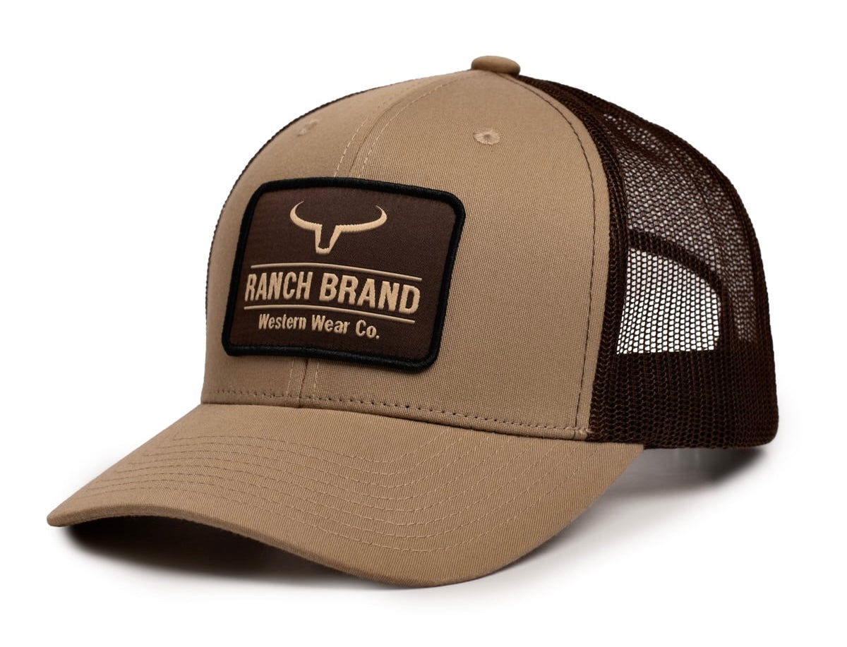 Casquette Patch 3 | Beige &amp; Mesh Brun | Brun