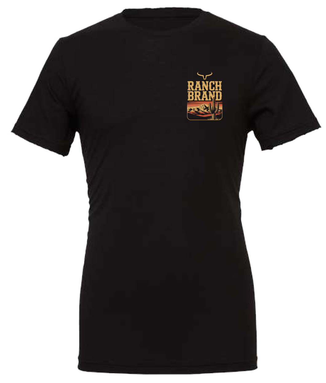 Ranch Brand | T-Shirt Homme Sunset | Noir
