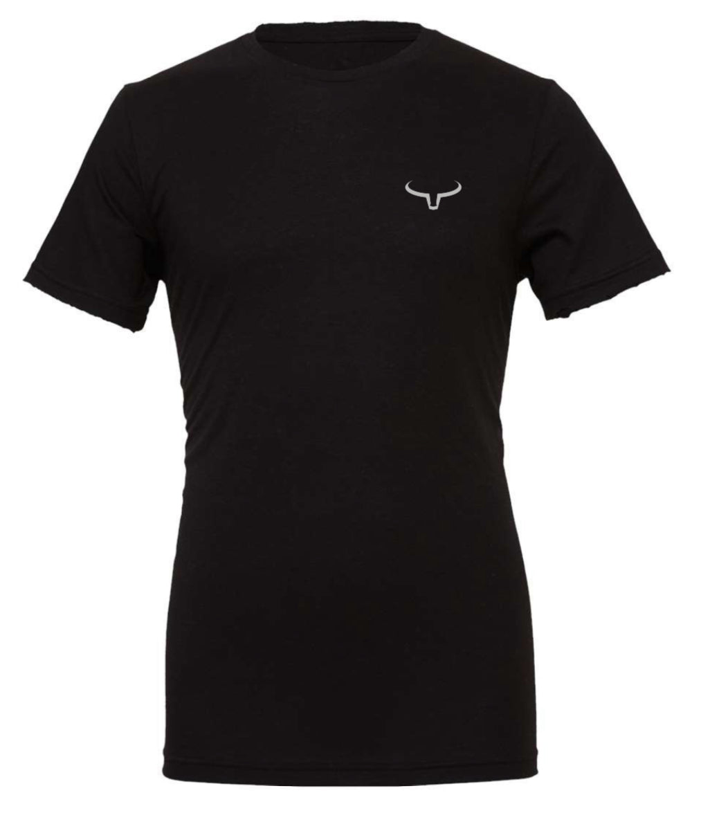 Ranch Brand | T-Shirt Men Basic | Black &amp; Silver