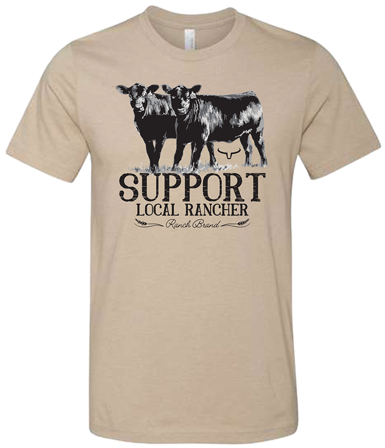 Ranch Brand | Men T-Shirt Local Rancher | Tan