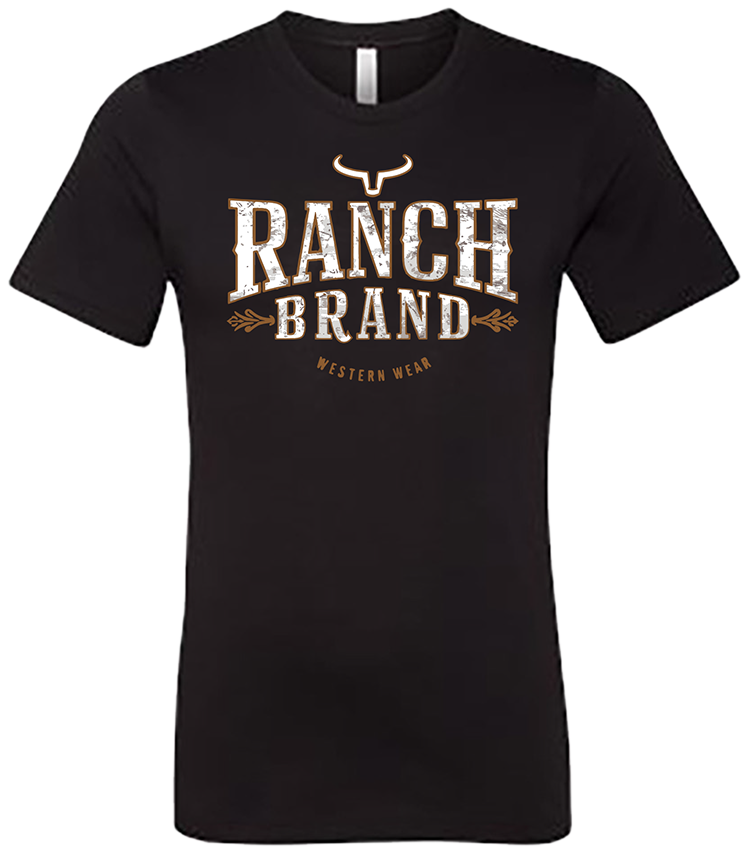 Ranch Brand | Men T-Shirt Classic 2 | Black