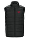 Ranch Brand | Lightweight Sleeveless Jacket for Men | Black & Red