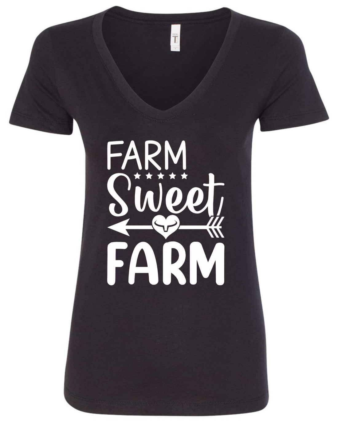 Ranch Brand | Farm Sweet Farm Femme | Black & White