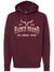 Ranch Brand | Hoodie Unisexe College  | Bourgogne & Crème