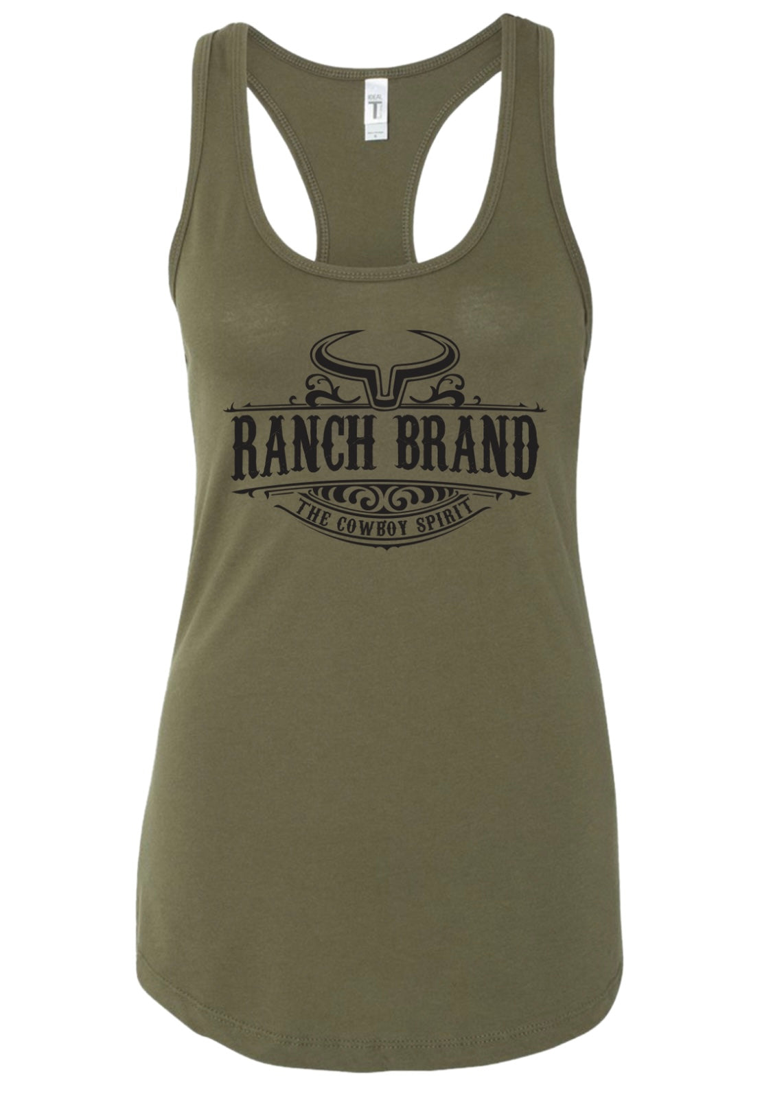 Ranch Brand | Camisole Swirl Woman | Army &amp; Noir