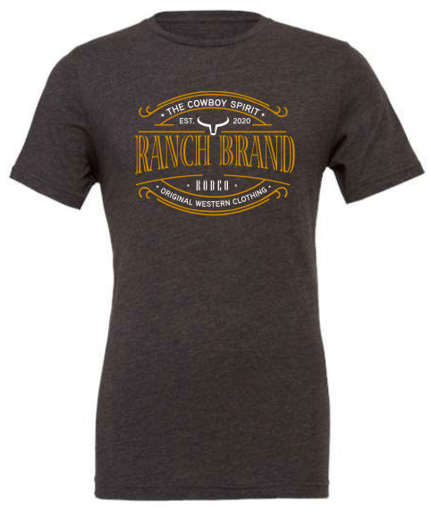 Ranch Brand | Oval | Gris Foncé