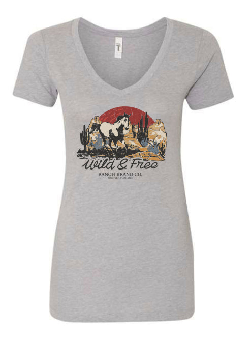 Ranch Brand | Free Horse Femme | Gray – Ranch Brand Clothing