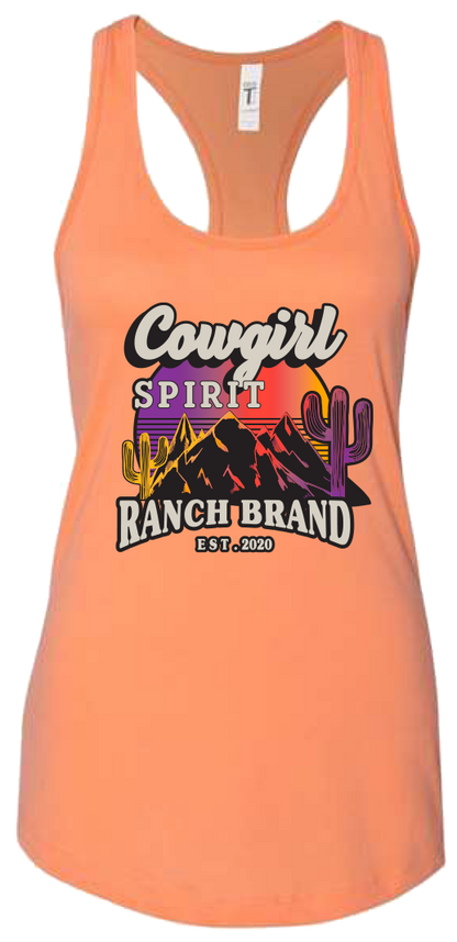 Ranch Brand | Tank Top Spirit Femme | Orange