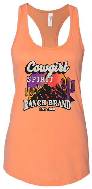 Ranch Brand | Women's Spirit Tank Top | Orange