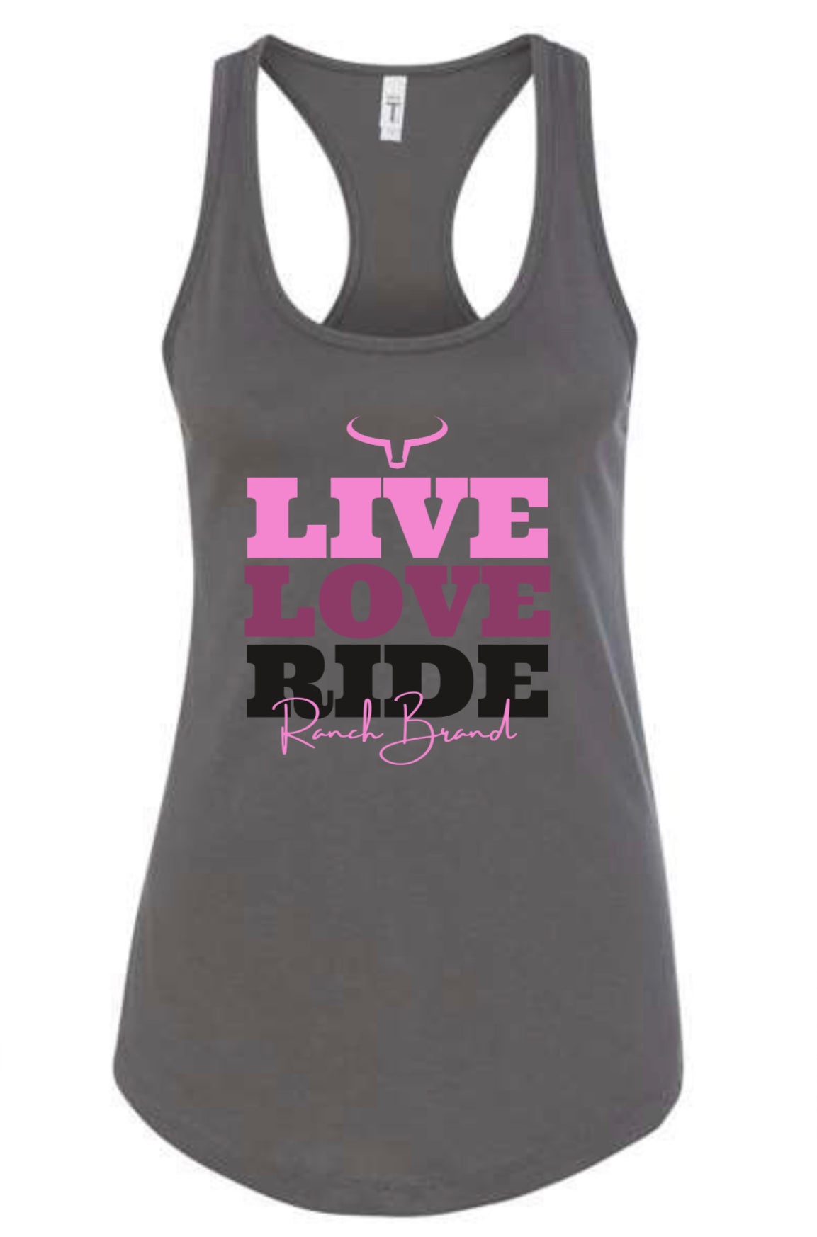 Ranch Brand | Camisole Ride Femme | Gris &amp; Rose