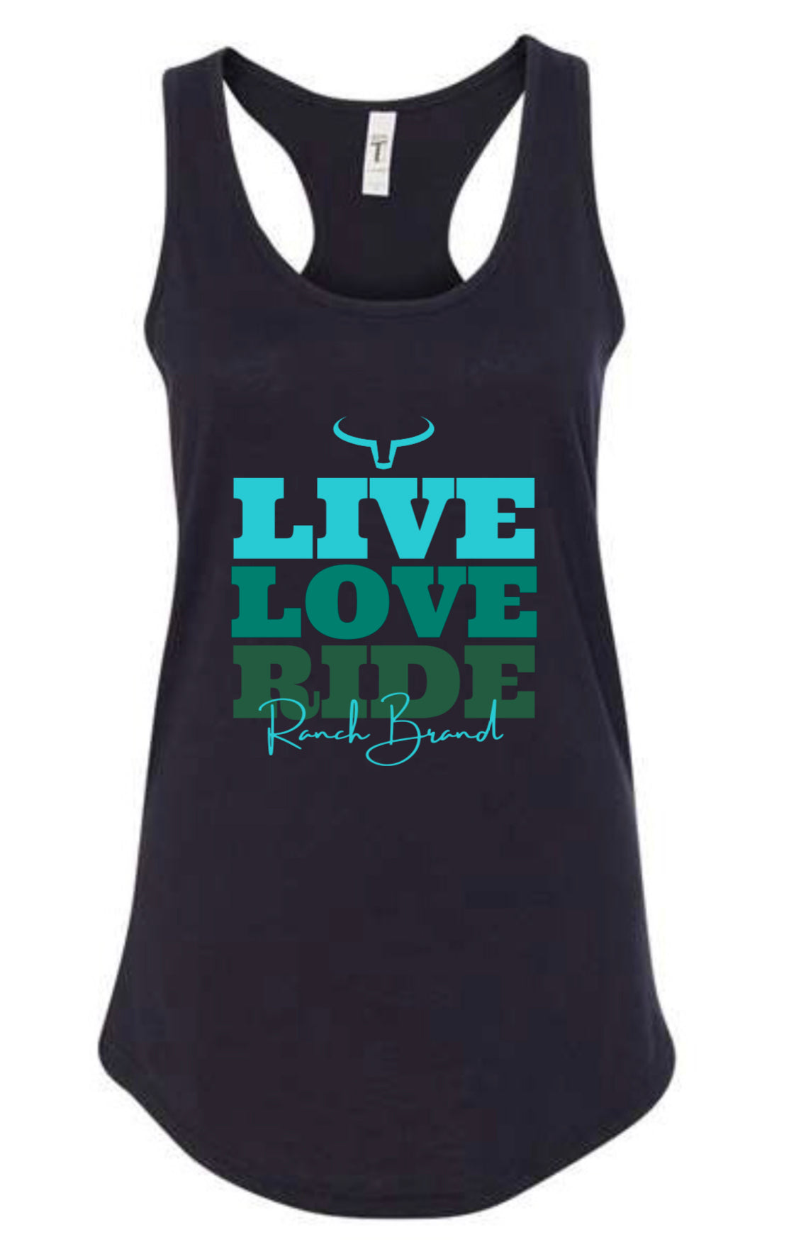 Ranch Brand | Camisole Ride Femme | Noir &amp; Turquoise