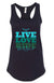 Ranch Brand | Camisole Ride Femme | Noir & Turquoise