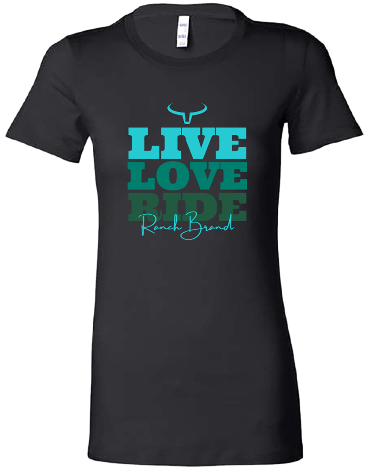 Ranch Brand | Ride Woman | Black & turquoise
