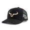 Child Rancher | Black & Mesh Black | Logo Gold