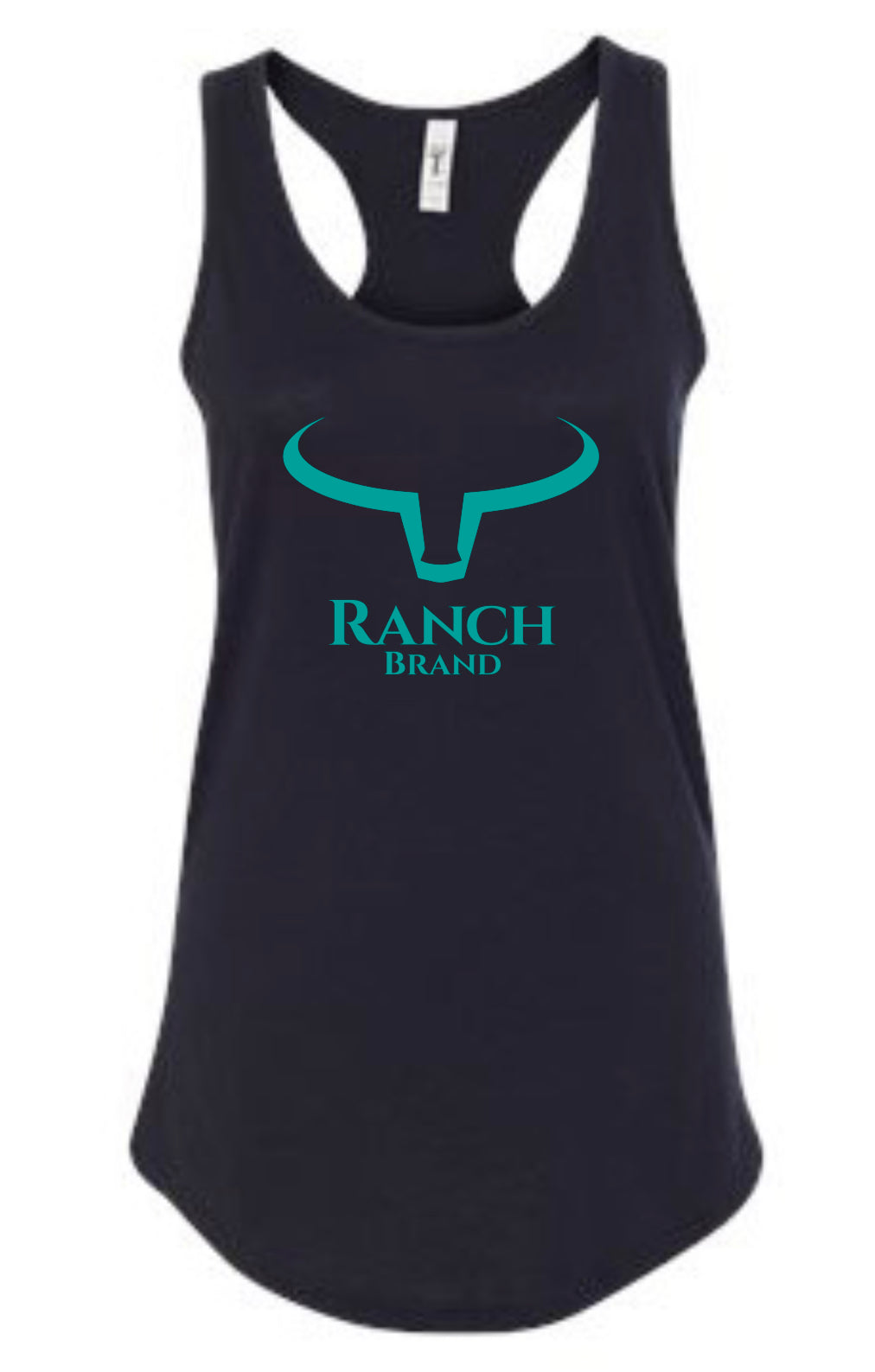 Ranch Brand | Camisole Big Horn Woman | Black &amp; Turquoise
