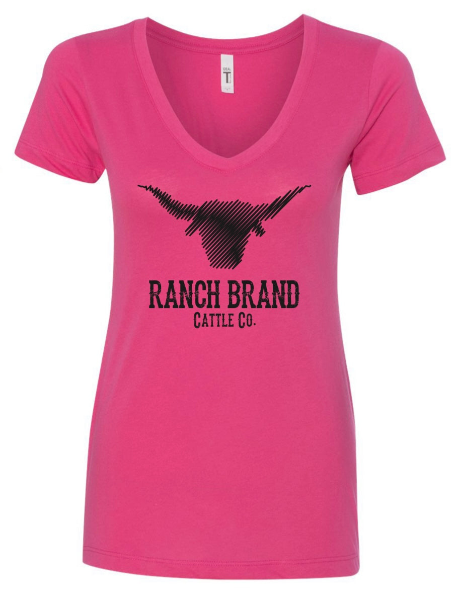 Ranch Brand | Cattle Femme | Rose &amp; Noir