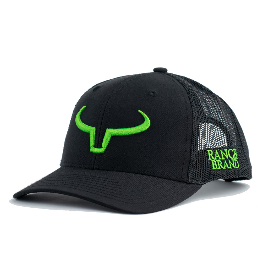 Child Rancher | Black &amp; Mesh Black | Logo Vert