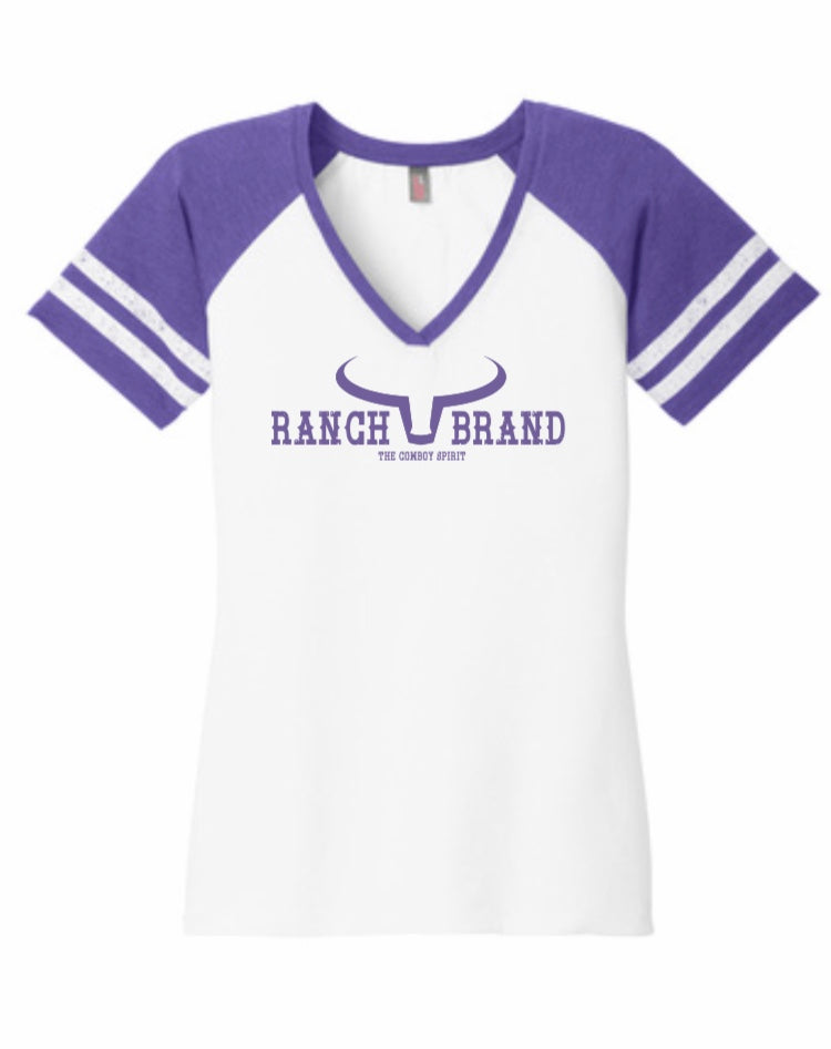 Ranch Brand | Spirit Femme | Mauve Stripes & Blanc