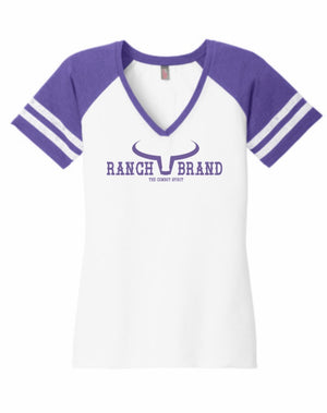 Ranch Brand | Spirit Woman | Mauve Stripes & White