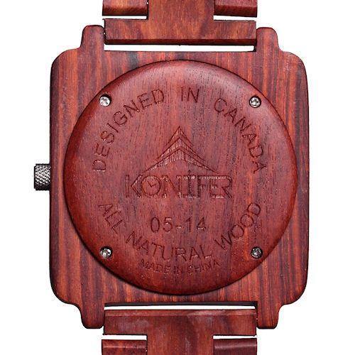 Montre en bois d&