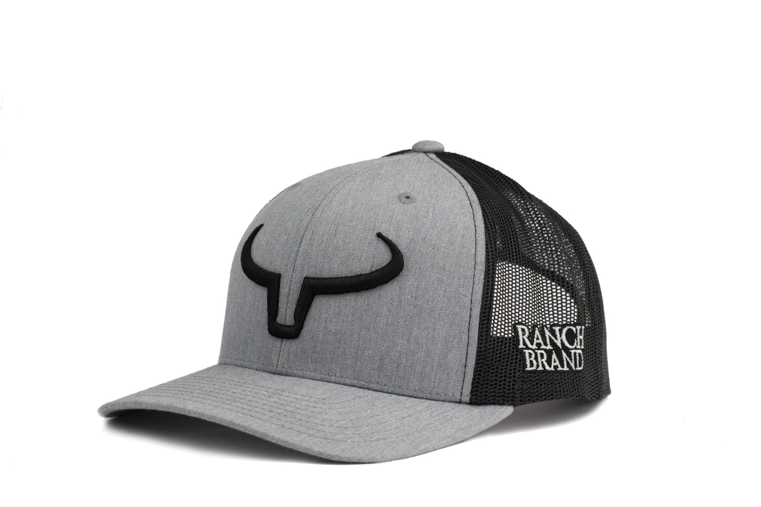 Rancher | Gray &amp; Black Mesh | Black Logo