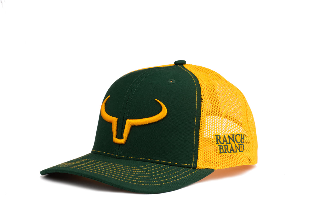 Rancher | Green &amp; Yellow Mesh | Yellow Logo