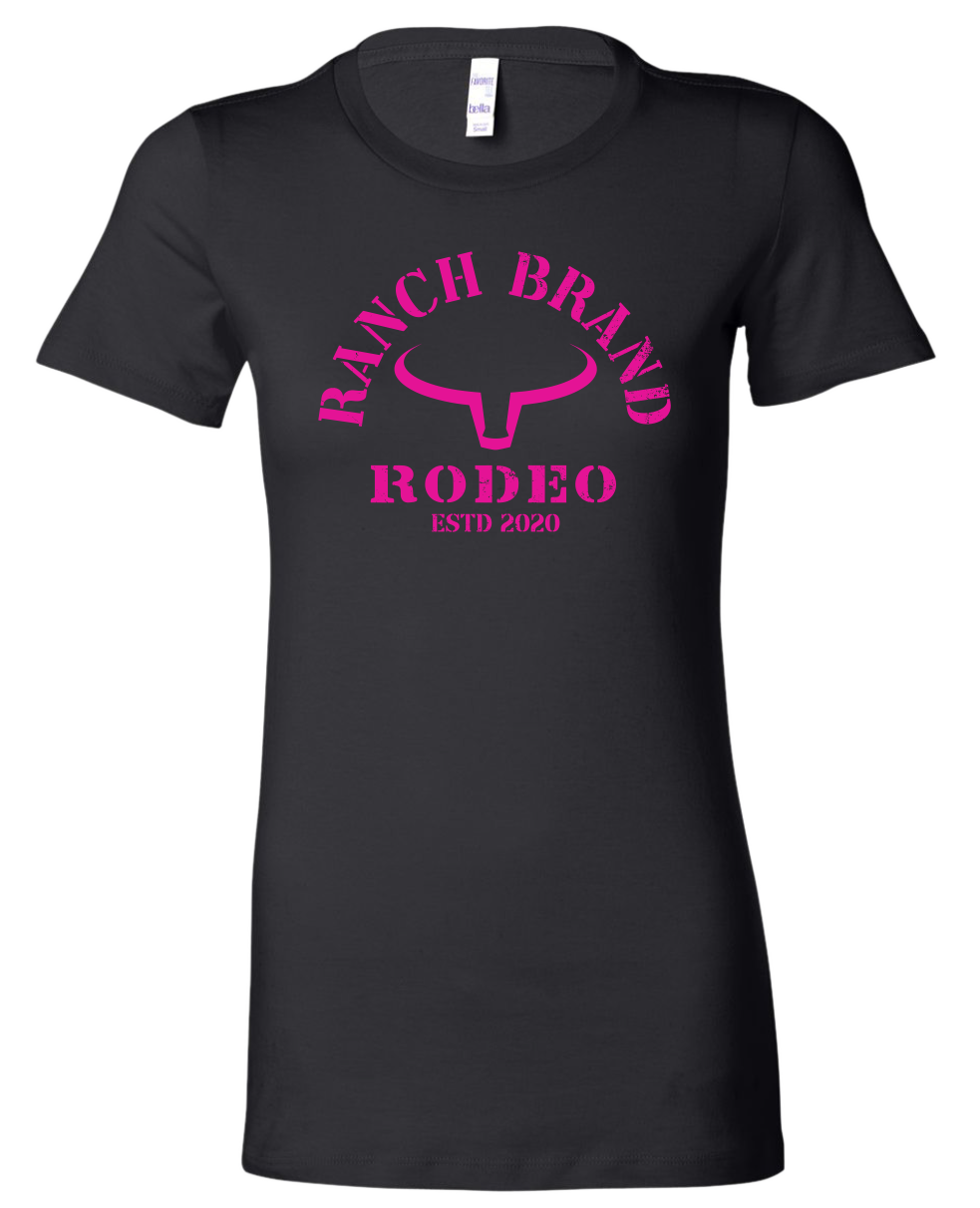 Ranch Brand | Rodeo Woman | Black Pink logo