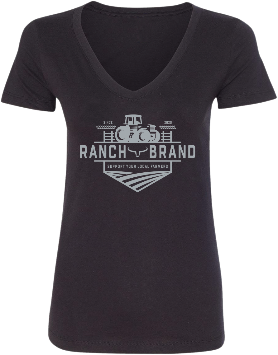 Ranch Brand | Farmer Woman | Black &amp; Gray