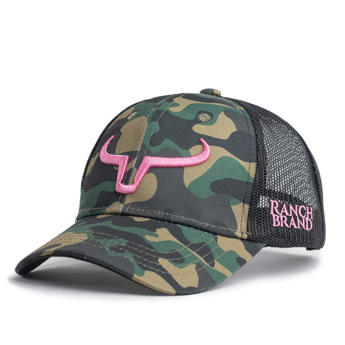 pony tail | camouflage | Pink Logo