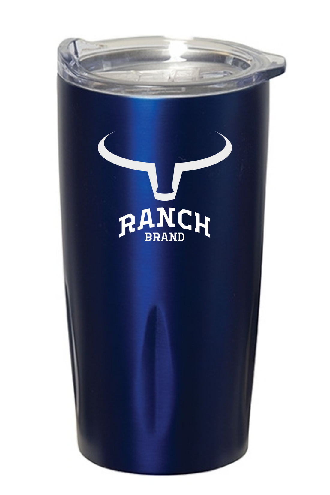 Ranch Brand | Verre Isolé | Bleu Métallique