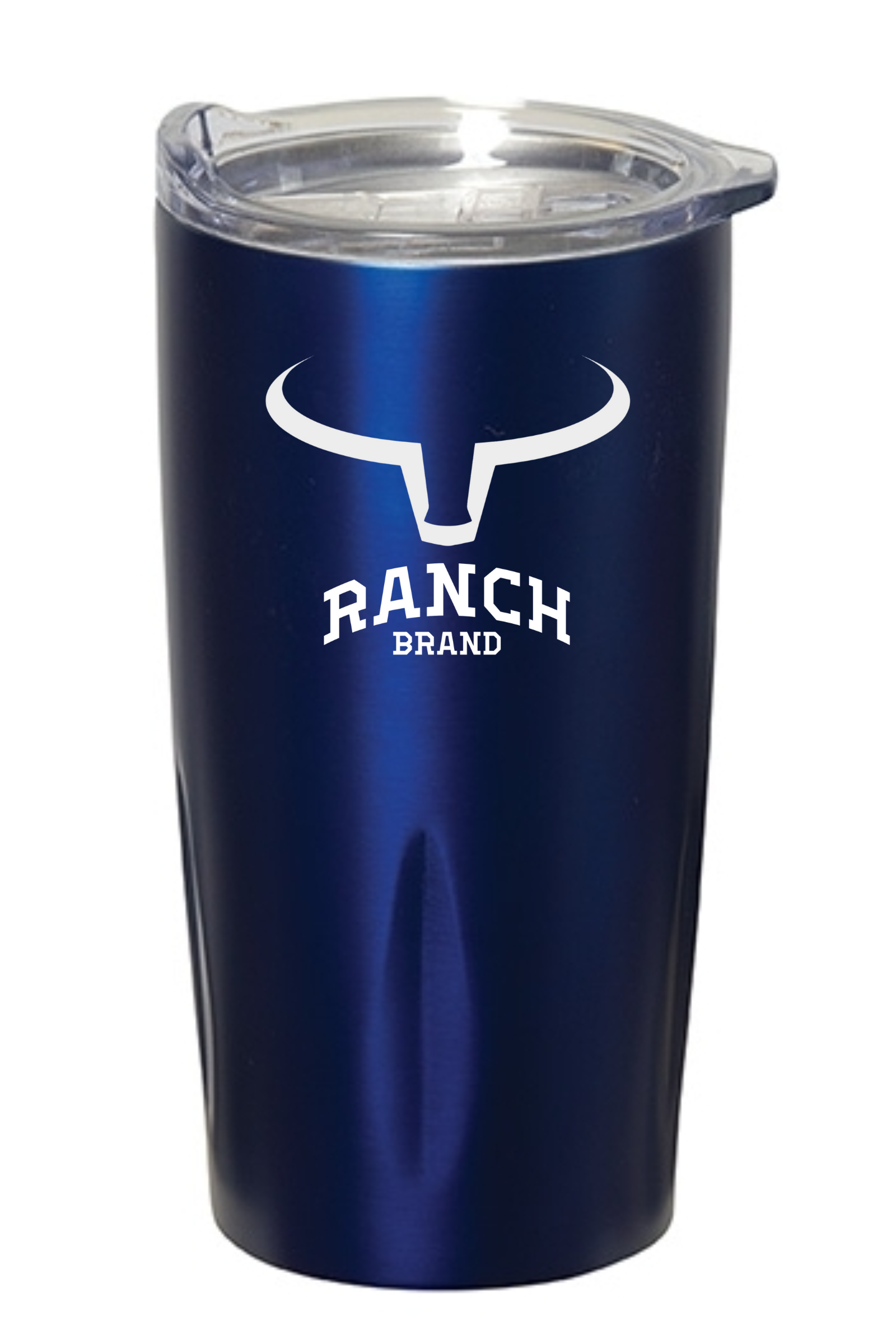 Ranch Brand | Verre Isolé | Bleu Métallique
