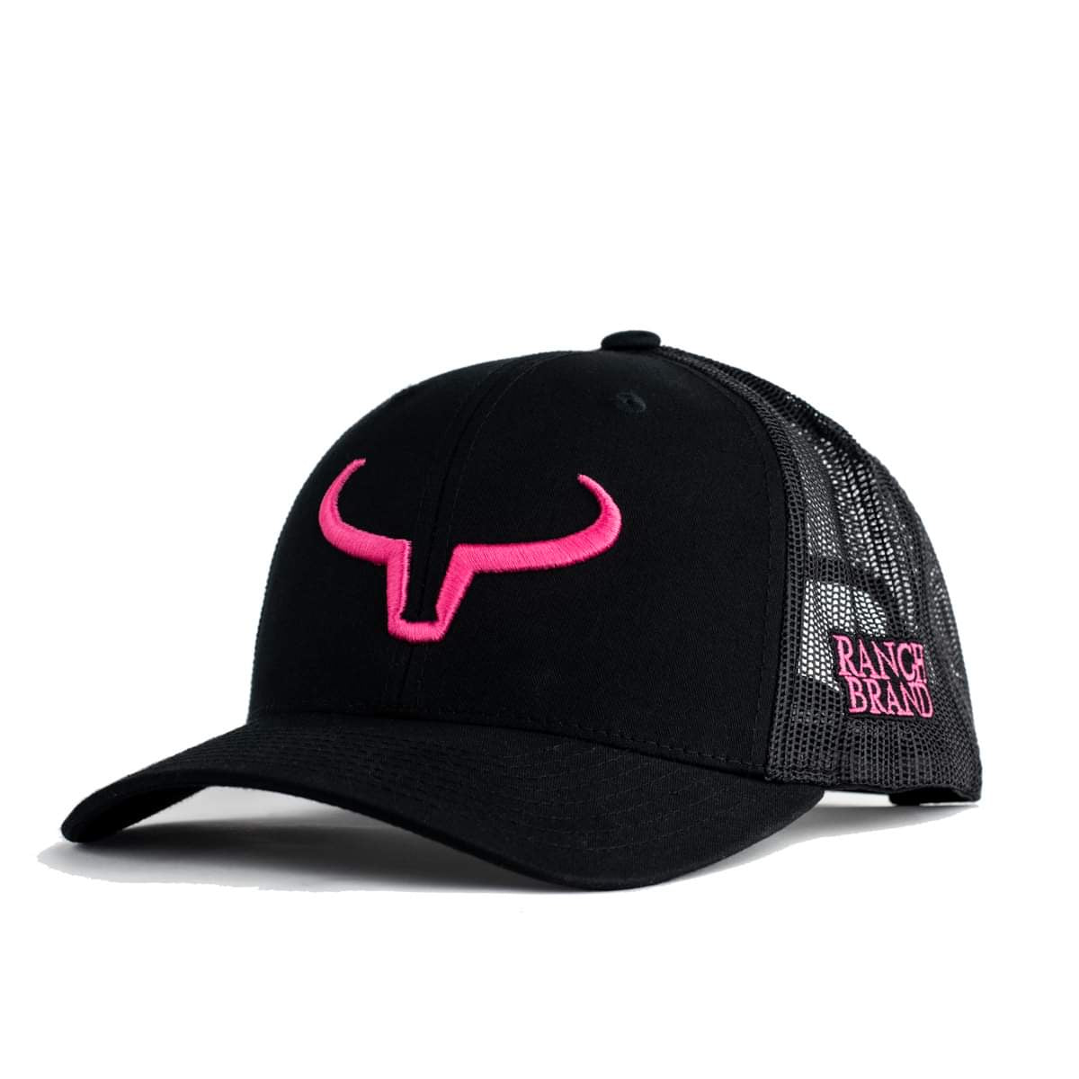 Rancher | Noir &amp; Mesh Noir | Logo Rose