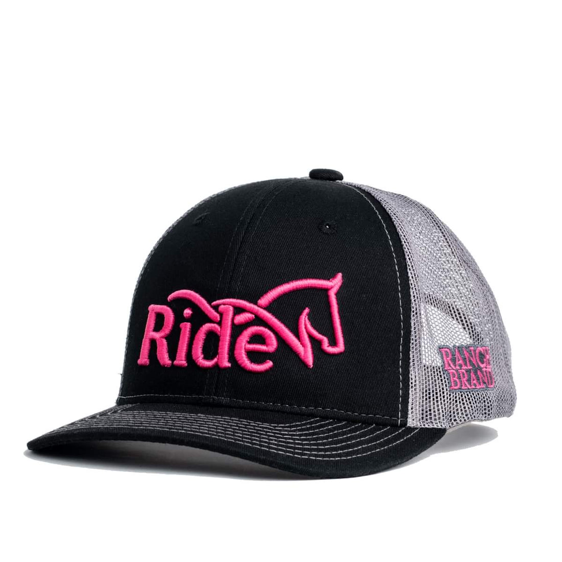 Ride | Noir &amp; Mesh Graphite | Logo Rose