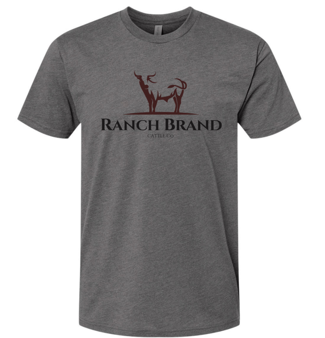 Ranch Brand | Cow 2 Man | Gray &amp; Burgundy