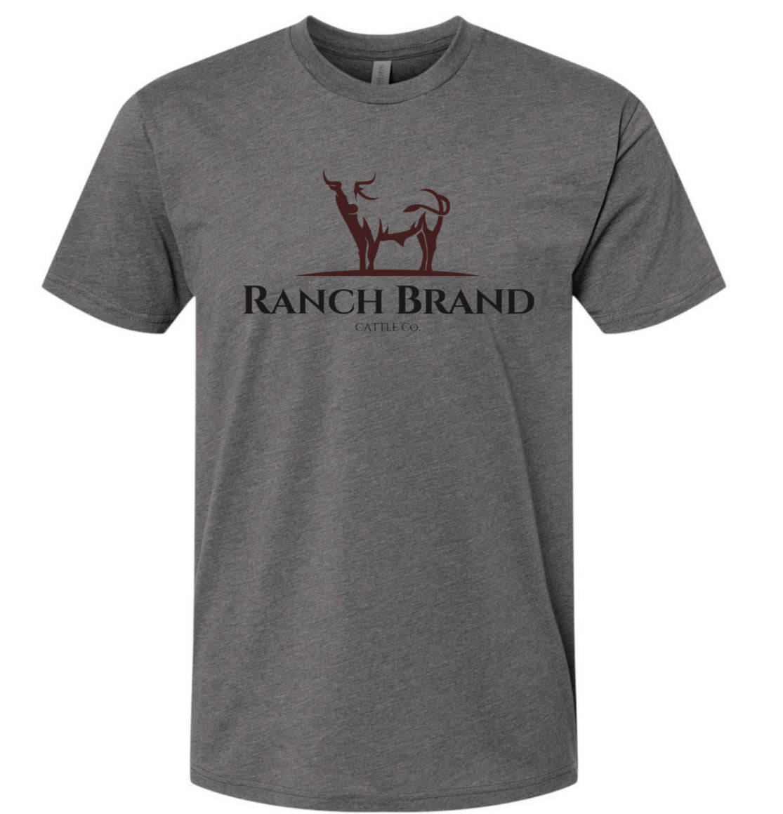 Ranch Brand | Cow 2 Man | Gray & Burgundy