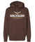 Ranch Brand | Hoodie Unisexe Retro  | Brun