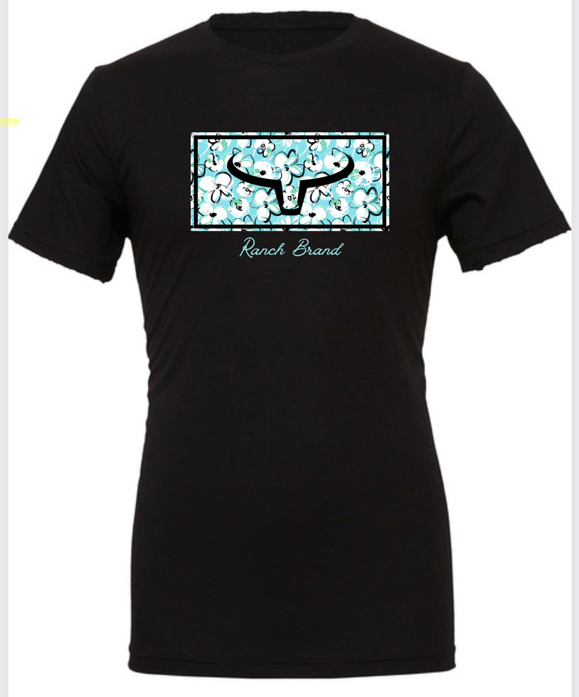 Ranch Brand | T-Shirt Femme Fleur 11 Femme | Noir