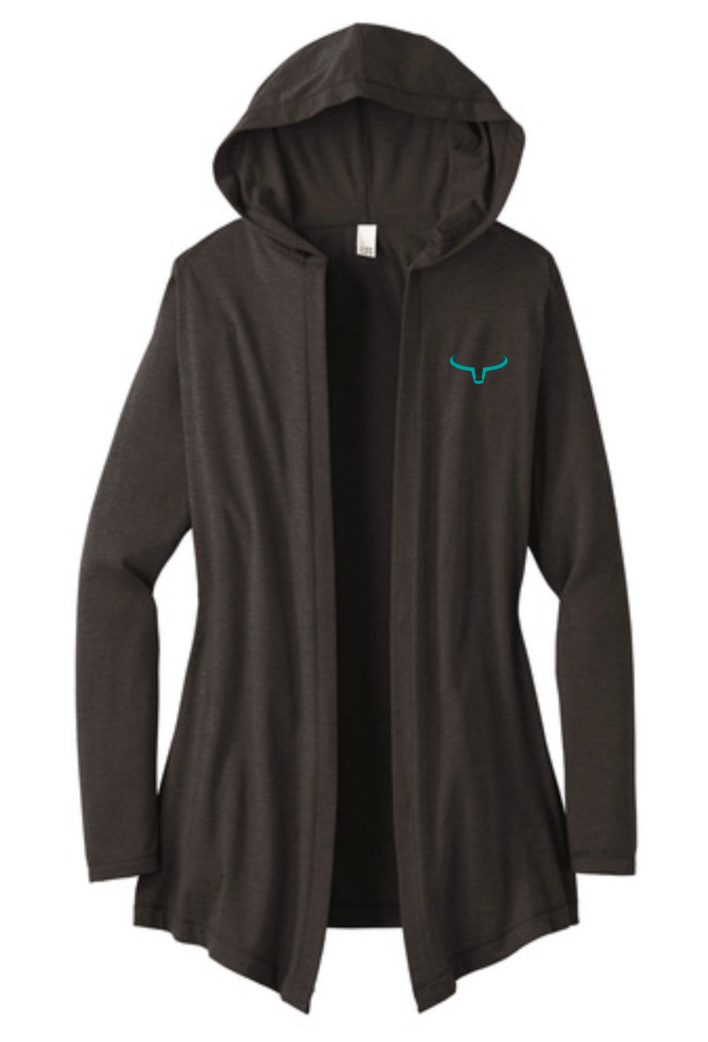 Ranch Brand | Cardigan Signature Femme | Noir &amp; Turquoise