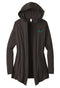 Ranch Brand | Women's Signature Cardigan | Black & Turquoise