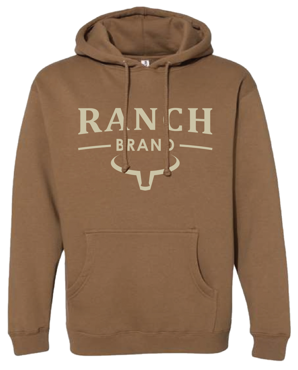 Ranch Brand | Unisex Classic Hoodie | Saddle & Beige