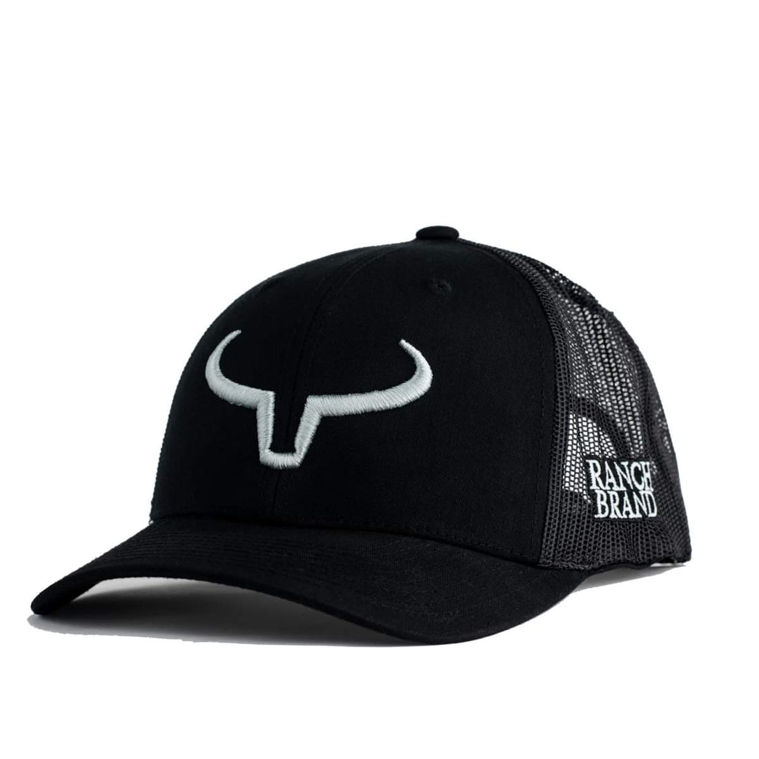 Rancher | Black &amp; Mesh Black | Logo Silver