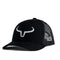 Rancher | Noir & Mesh Noir | Logo Silver