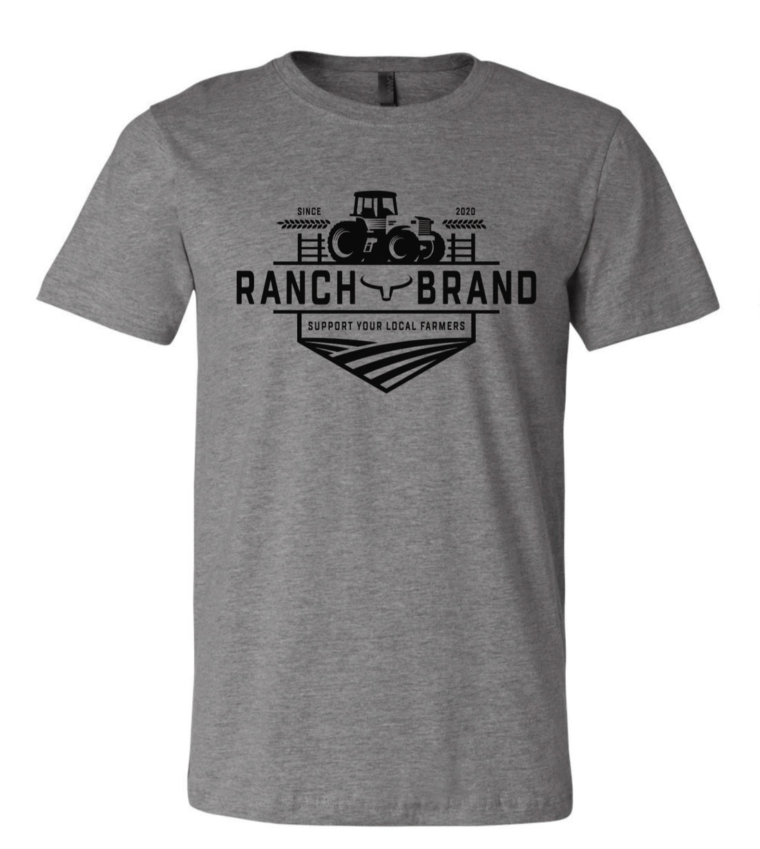 Ranch Brand | Farmer Homme | Gray logo Black