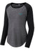 Ranch Brand | Signature Women's Long Sleeve | Gray / Black & Turquoise
